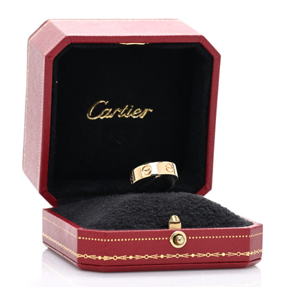 Cartier 18K Yellow Gold 5.5mm LOVE Ring 51 5.75 5 of 5