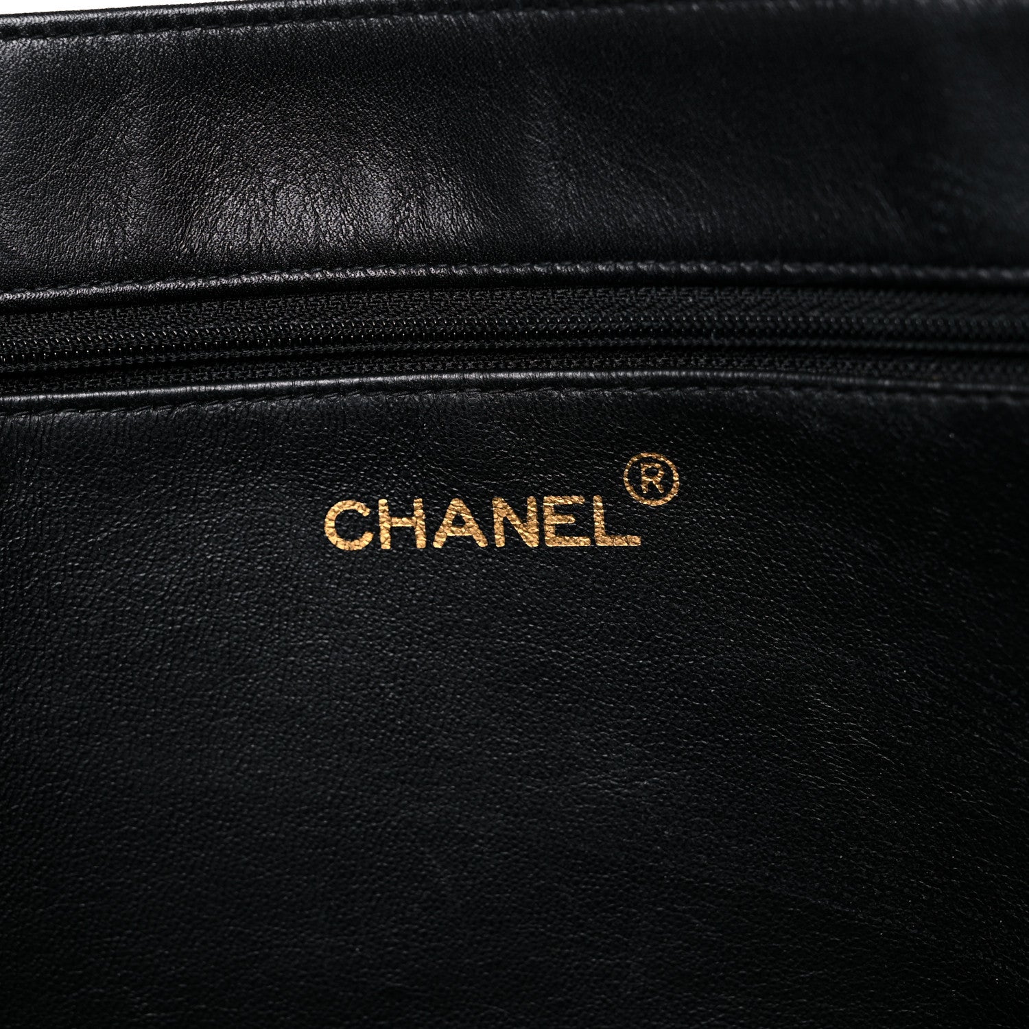 Chanel Lambskin CC Tote Black 6 of 21