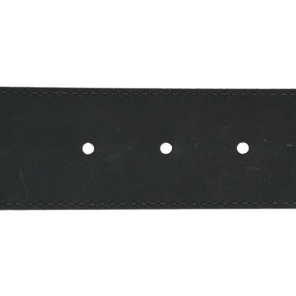 Gucci Textured Calfskin Double G 40mm Belt 95 38 Black 5 of 5