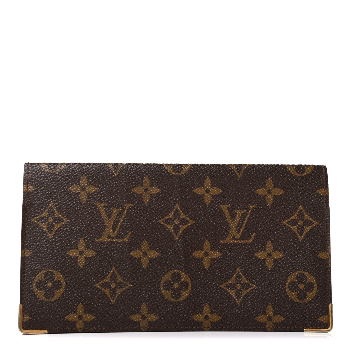 Monogram Checkbook Wallet