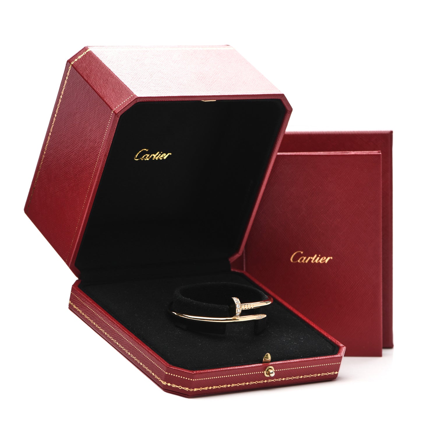 18K Yellow Gold Diamond Juste Un Clou Bracelet 16