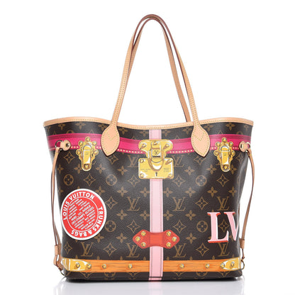 Louis Vuitton Monogram Summer Trunks Neo Neverfull MM 3 of 10