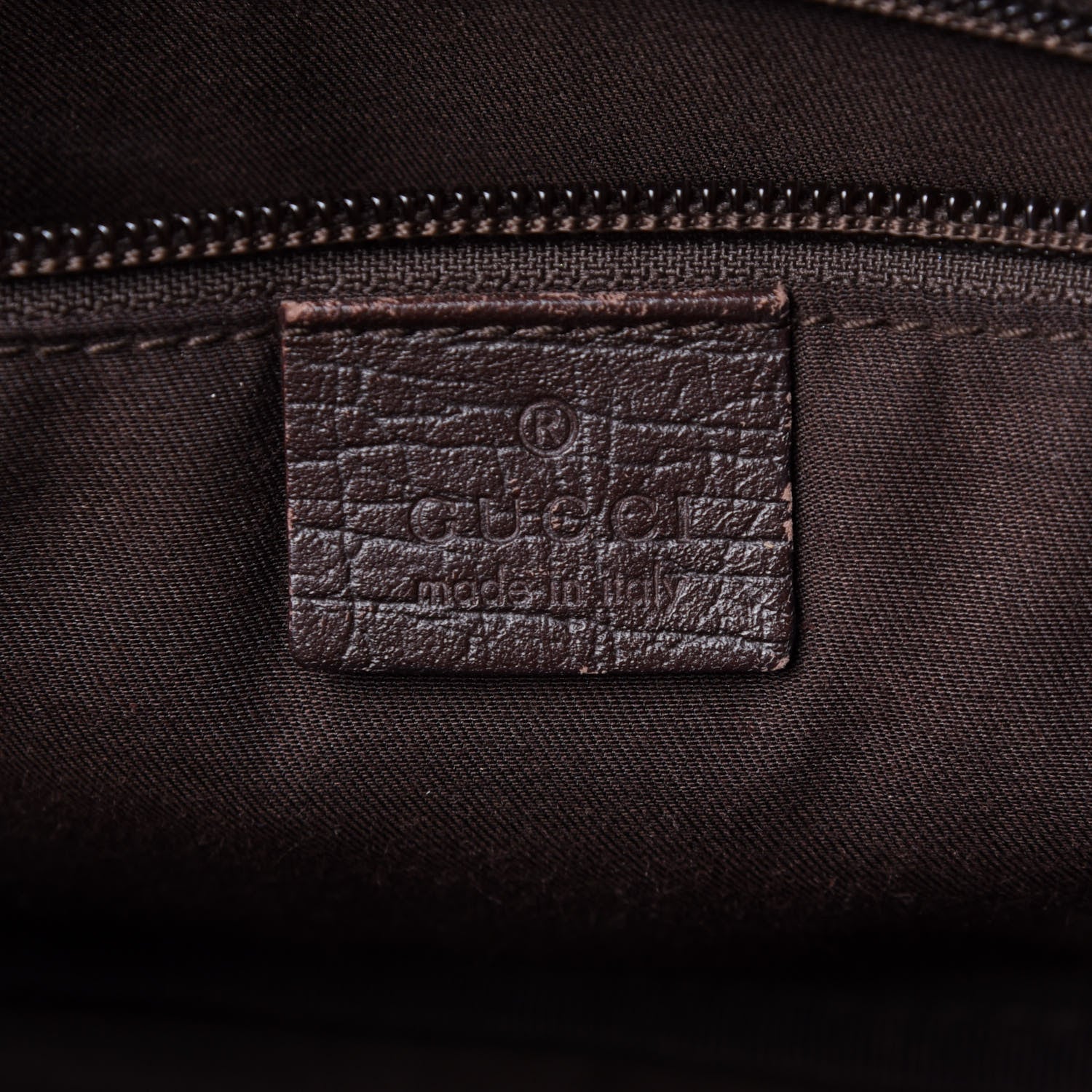 Gucci GG Plus Monogram Shoulder Bag Dark Brown 6 of 10