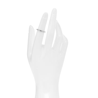 Tiffany Platinum 2mm Milgrain Wedding Band Ring 48 4.5 2 of 4