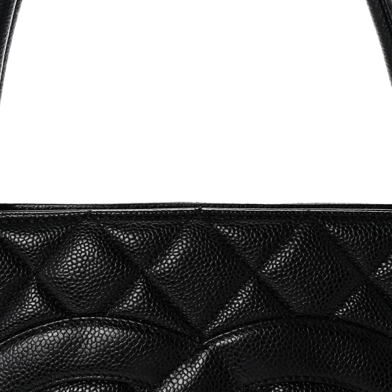 Chanel Caviar Quilted Medallion Tote Black 8 of 10