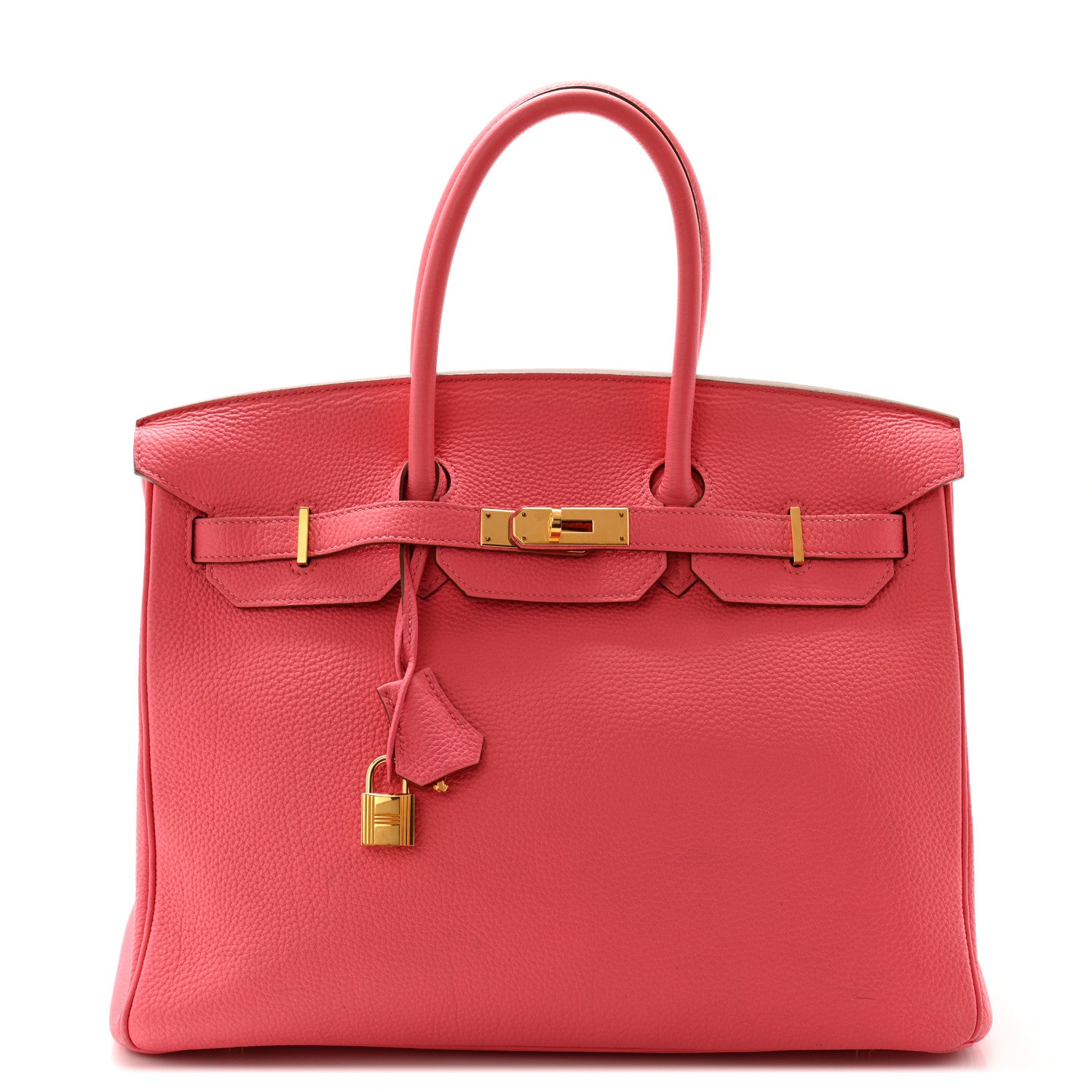 Hermes Togo Birkin 35 Rose Lipstick 1 of 14