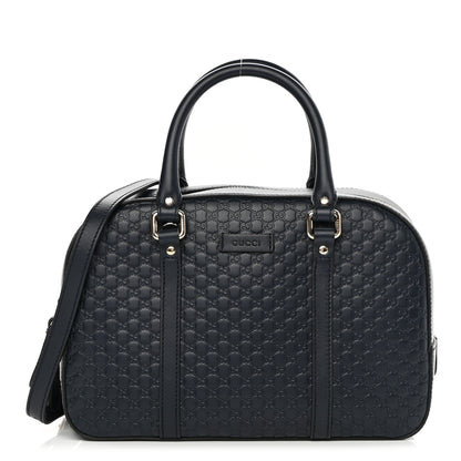 Gucci Microguccissima Medium Crossbody Bag Blue 1 of 13