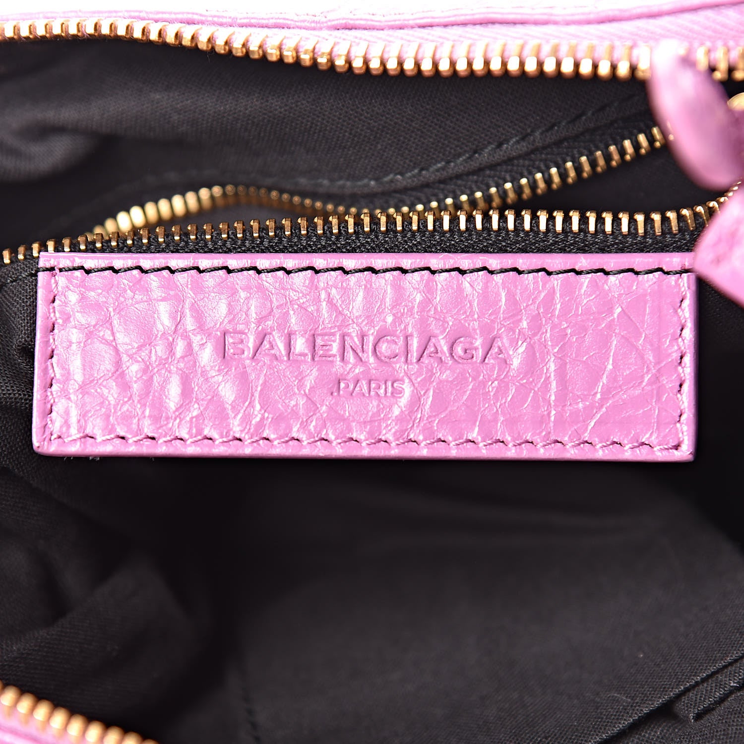 Balenciaga Agneau Giant 12 Gold Hardware Flat Crossbody Rose Berlingot 6 of 9
