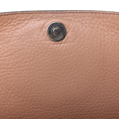 Gucci Pebbled Calfskin Medium Soho Flap Crossbody Camelia 16 of 25