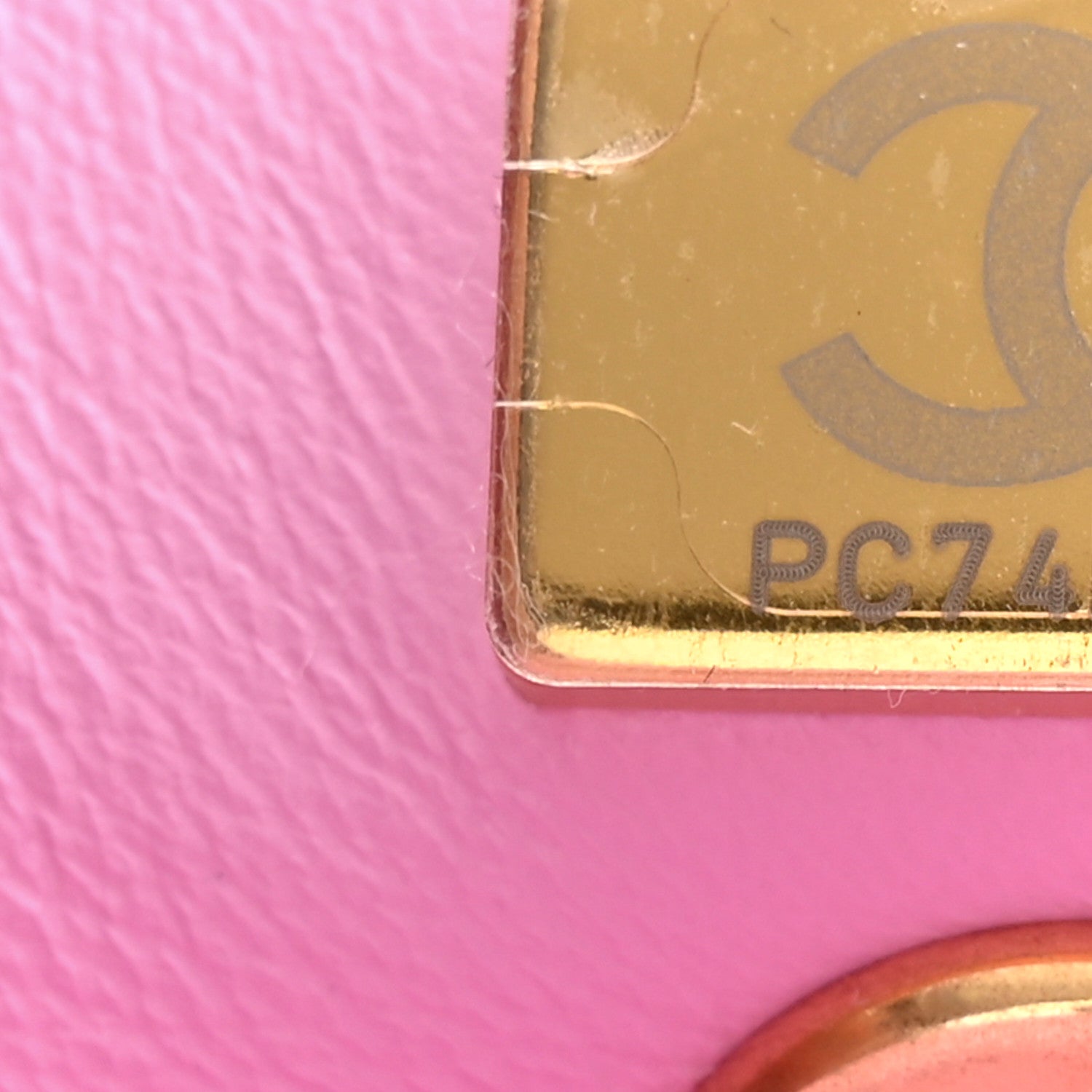 Chanel Caviar Quilted Mini Coco Chain Handle Flap Pink 7 of 10