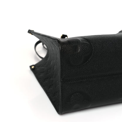 Louis Vuitton Empreinte Monogram Giant Onthego MM Black 7 of 9