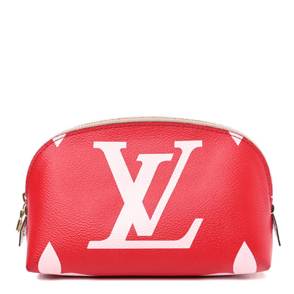 Louis Vuitton Monogram Giant Cosmetic Pouch Rouge 1 of 8