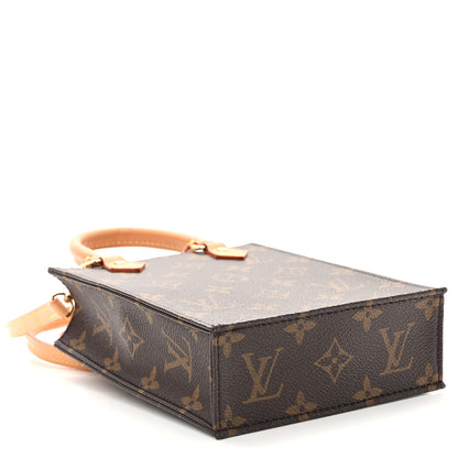 Louis Vuitton Monogram Petit Sac Plat 4 of 9