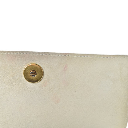 Christian Dior Calfskin Studded Diorama Wallet on Chain Pouch Off White 11 of 18
