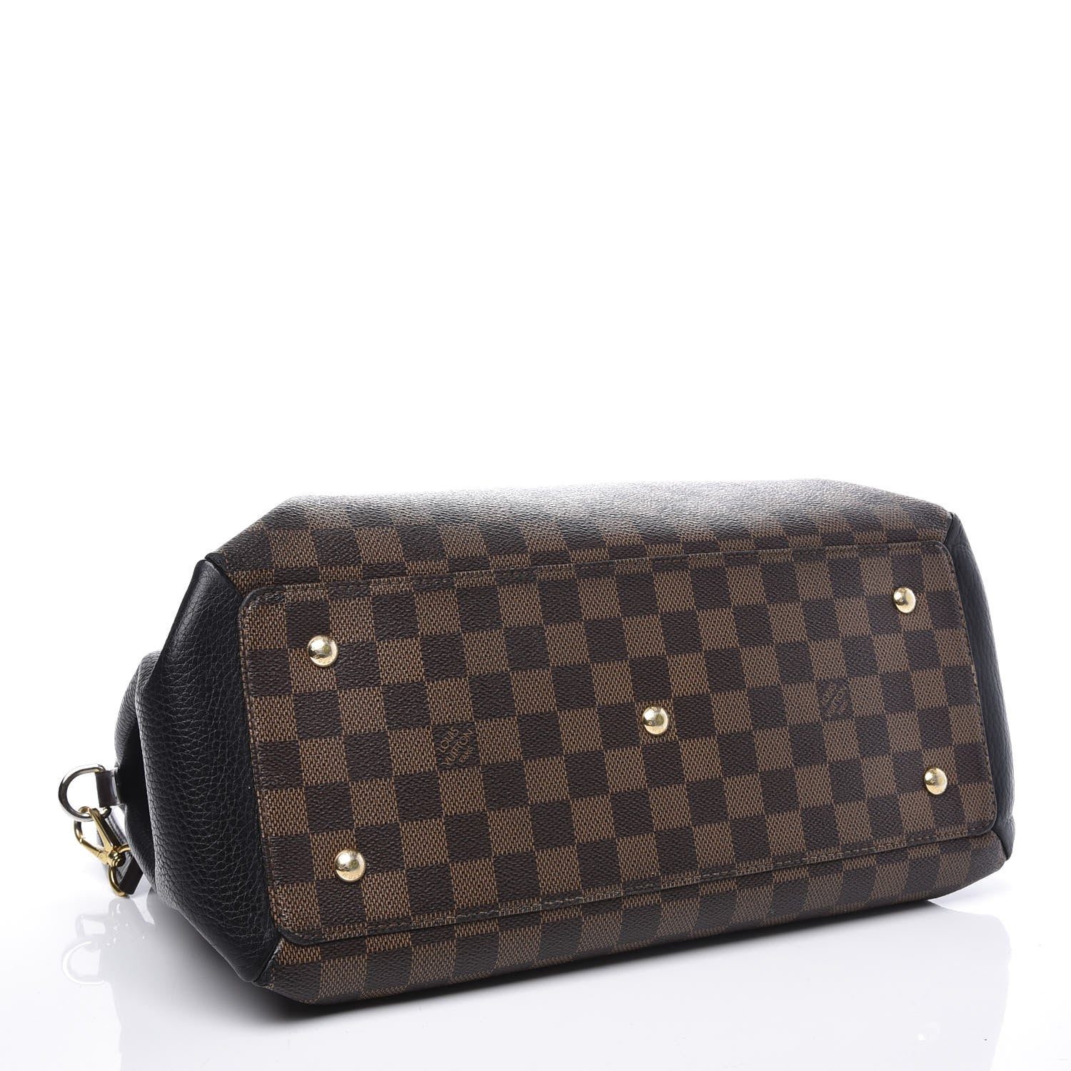 Louis Vuitton Cuir Taurillon Damier Ebene Normandy Black 3 of 10