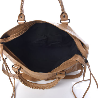 Balenciaga Agneau Classic Hardware City Beige Nougatine 5 of 9