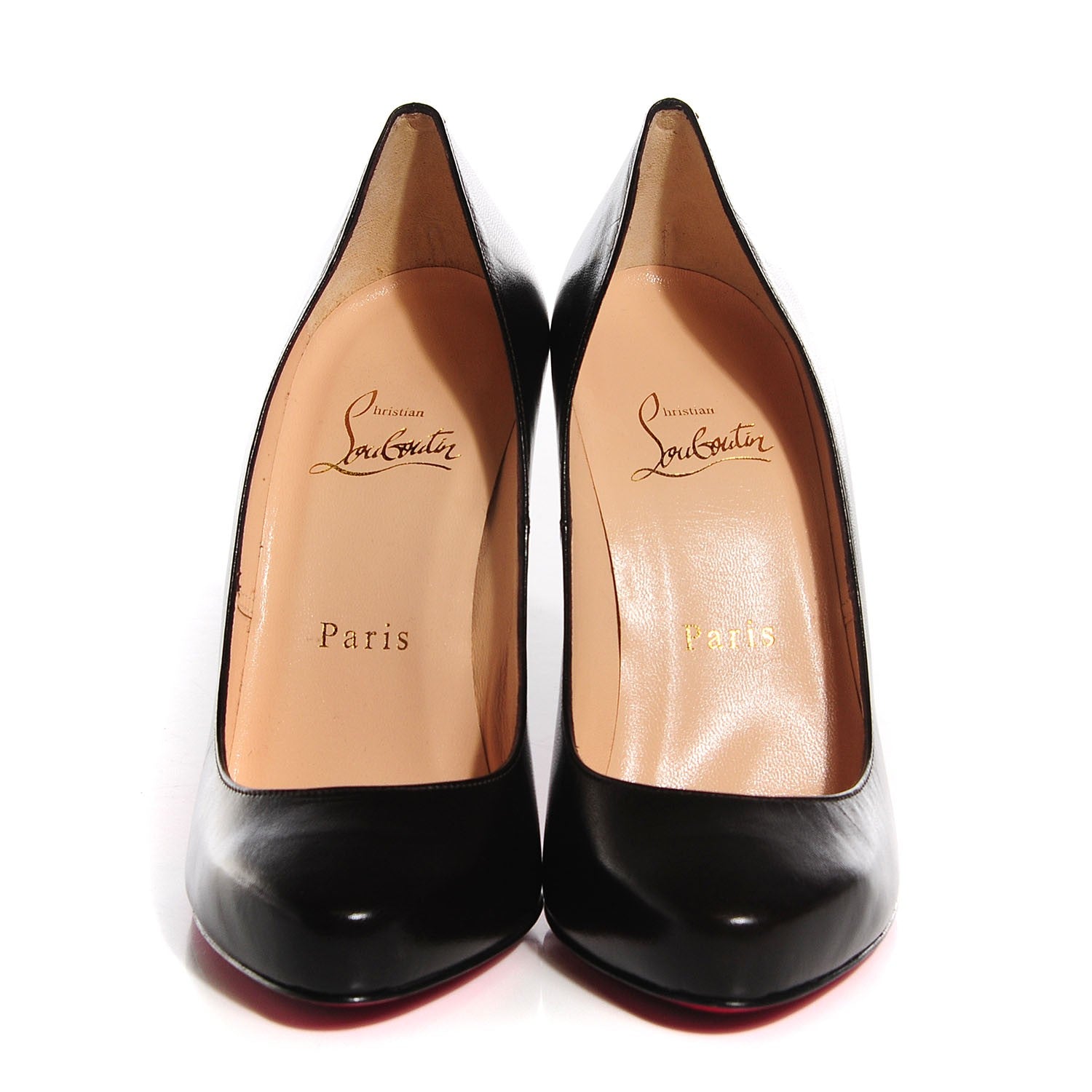 Christian Louboutin Kidskin Simple 100 Pumps 36.5 Black 2 of 7