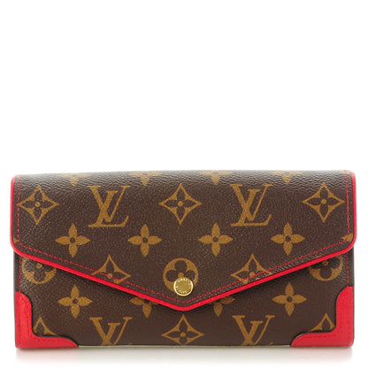 Louis Vuitton Monogram Sarah Retiro Wallet Cherry 1 of 8