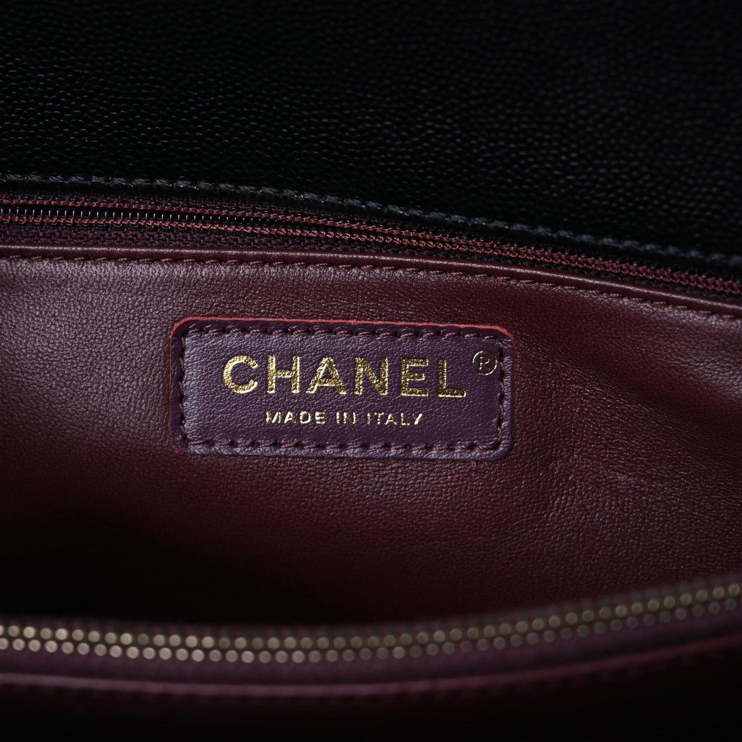Chanel Caviar Quilted Medium Coco Handle Flap Black 14 of 14