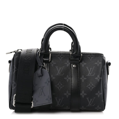 Louis Vuitton Reverse Monogram Eclipse Keepall Bandouliere 25 1 of 10