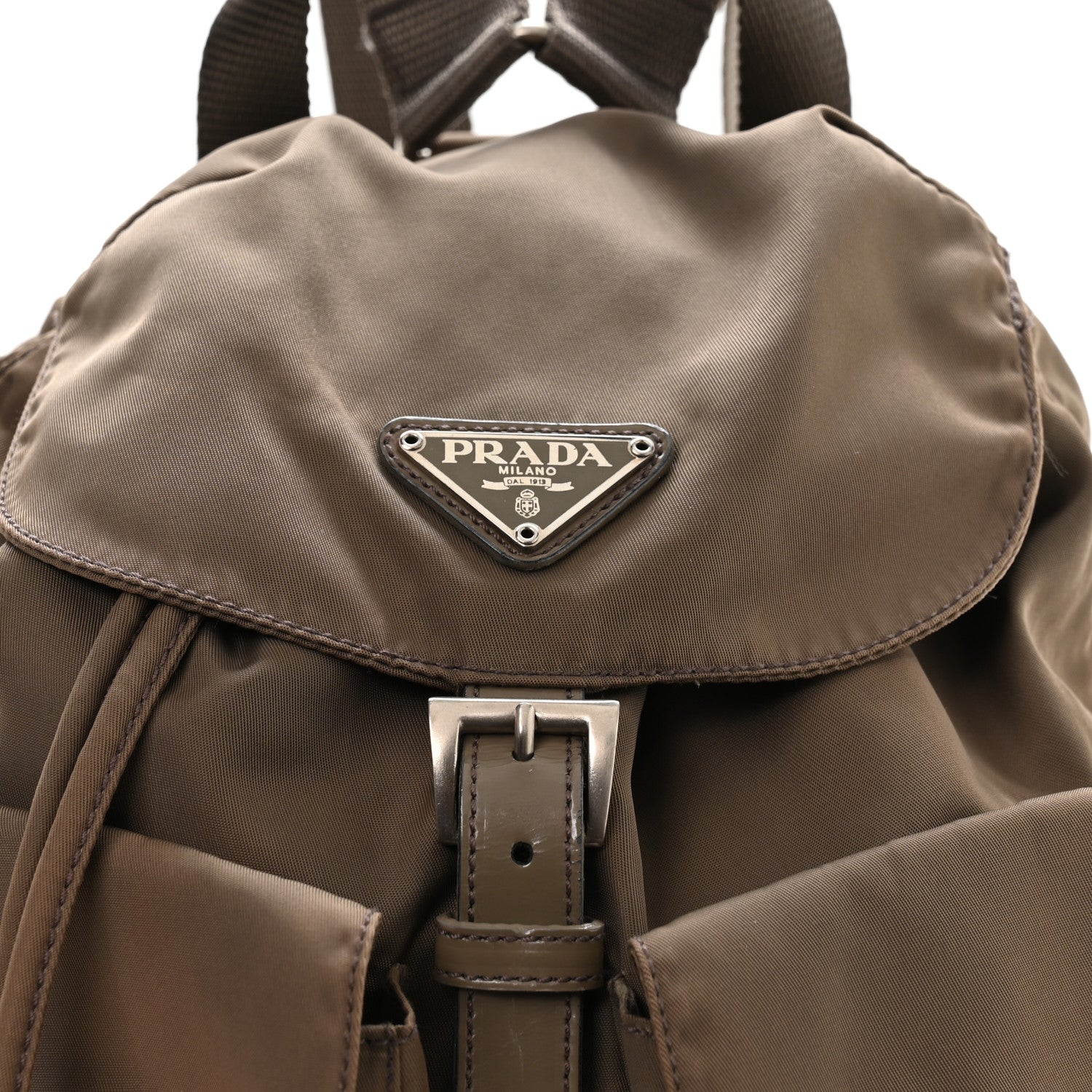 Prada Tessuto Nylon Vela Small Backpack Green 8 of 10