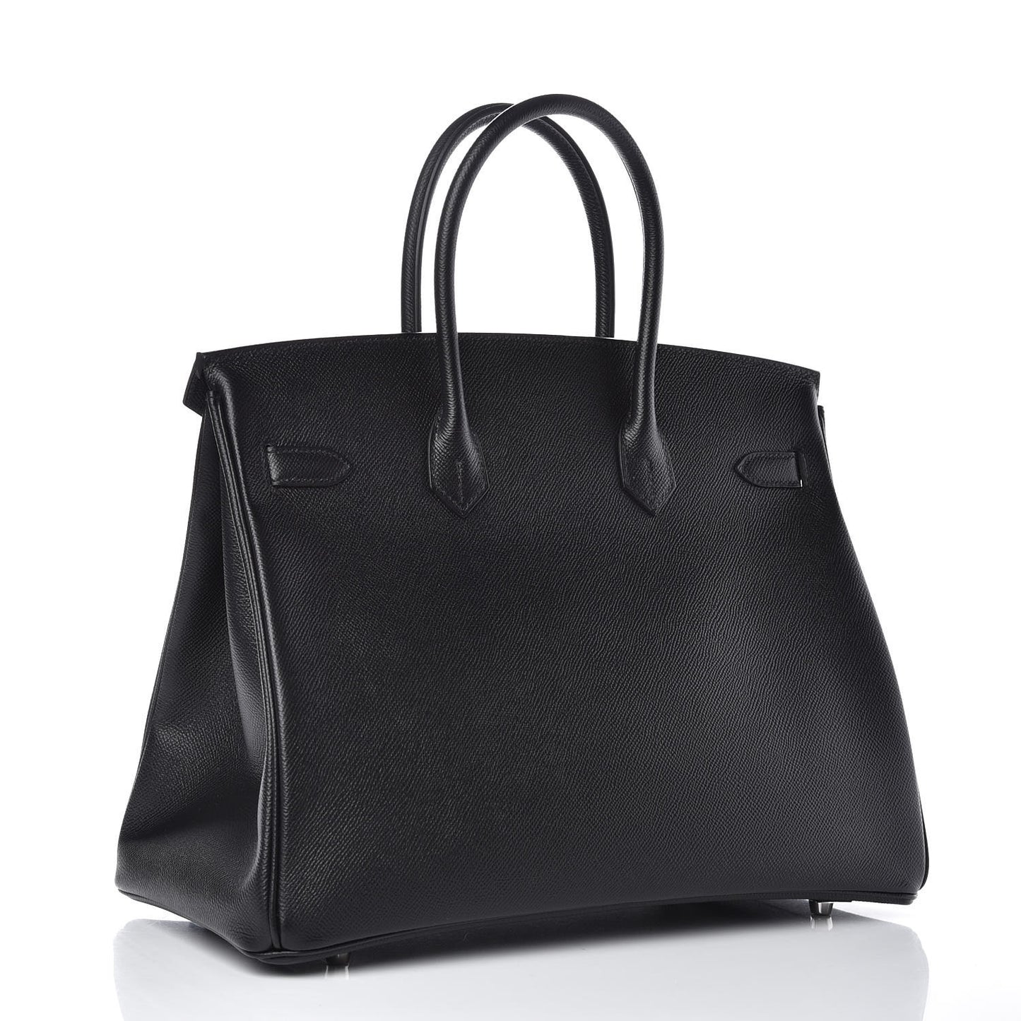 Epsom Birkin 35 Black
