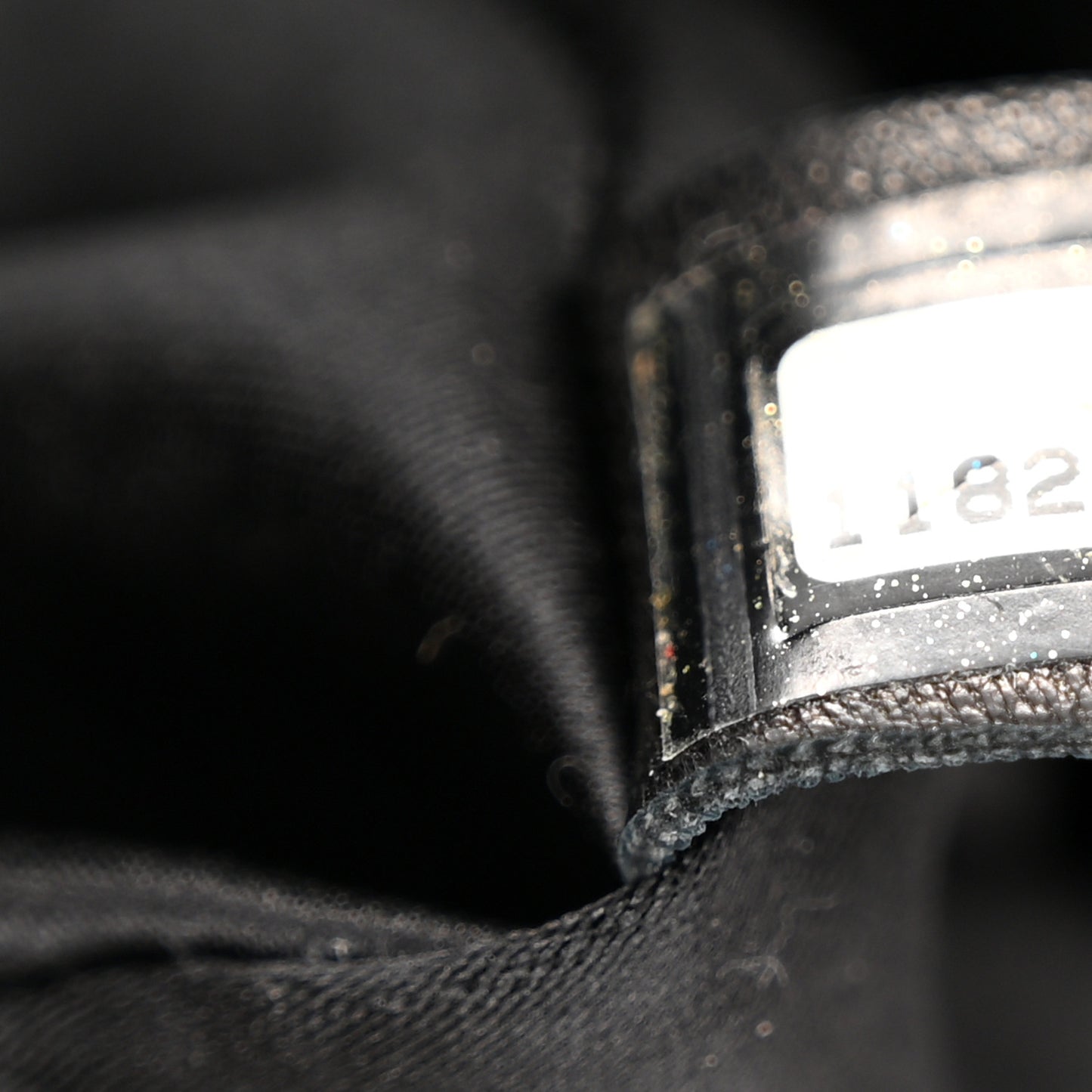 Lambskin Quilted Small Hidden Chain Shoulder Bag Black