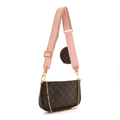 Louis Vuitton Monogram Multi Pochette Accessories Rose Clair 3 of 12