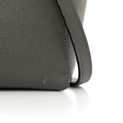 Celine Grained Calfskin Nano Belt Bag Grey 13 of 14