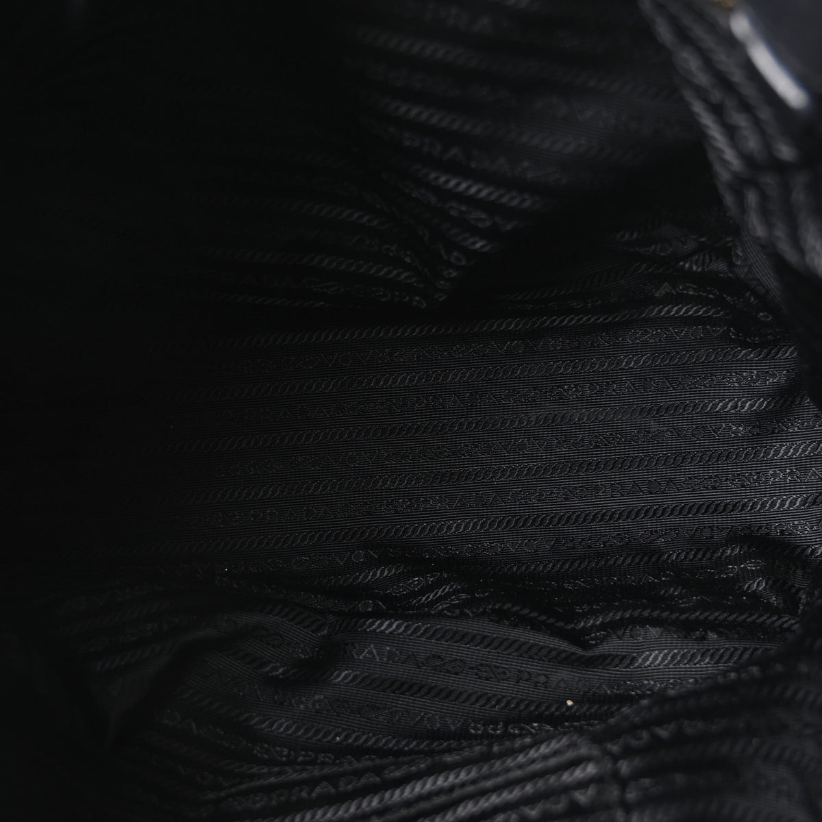 Prada Tessuto Nylon Vitello Daino Tote Black 5 of 11