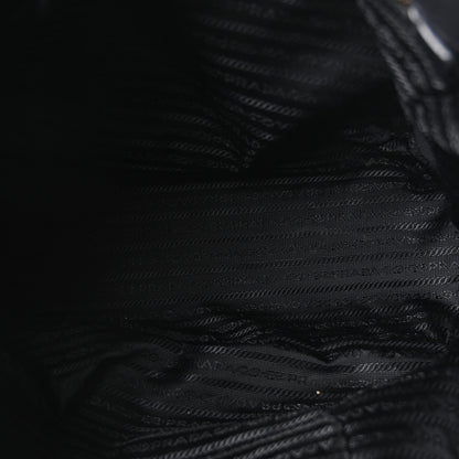 Prada Tessuto Nylon Vitello Daino Tote Black 5 of 11