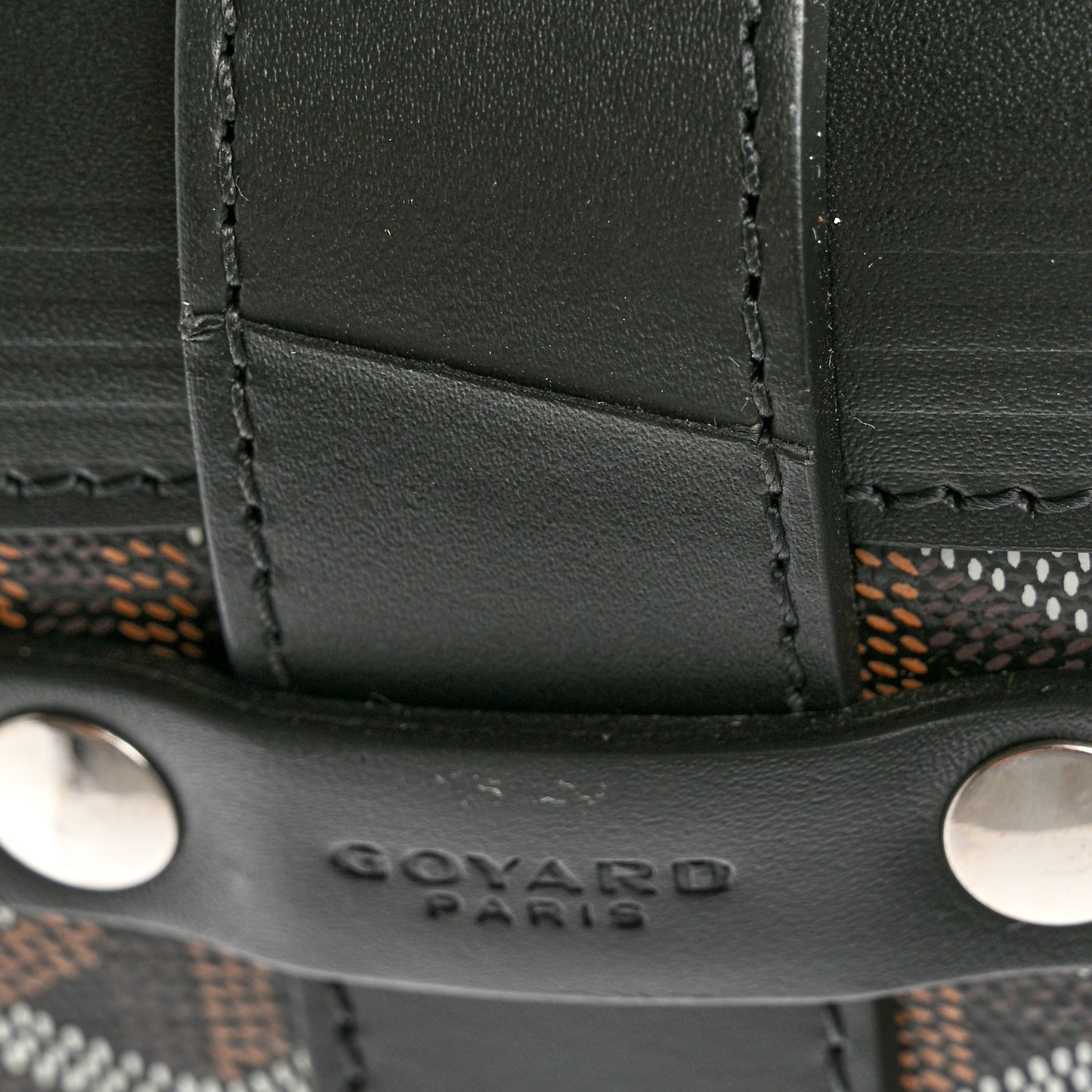 Goyardine Bourget PM Black