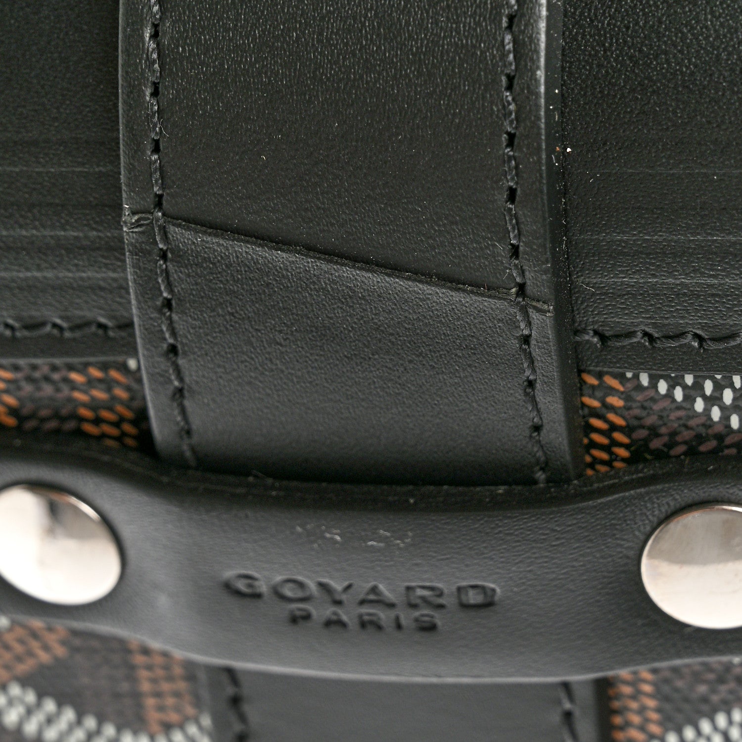 Goyard Goyardine Bourget PM Black 17 of 19