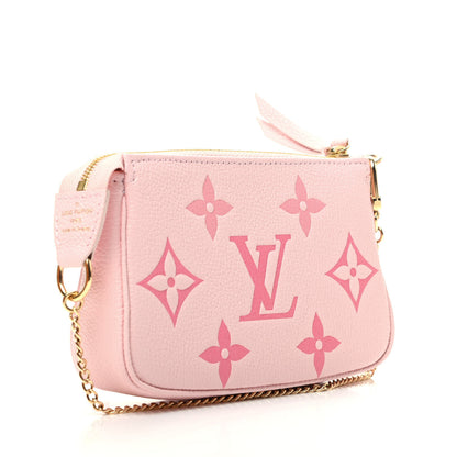 Louis Vuitton Empreinte Monogram Giant By The Pool Mini Pochette Accessories Bouton De Rose 3 of 8