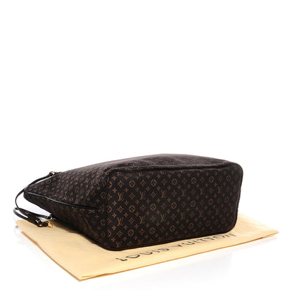 Louis Vuitton Monogram Idylle Neverfull MM Fusain 4 of 7