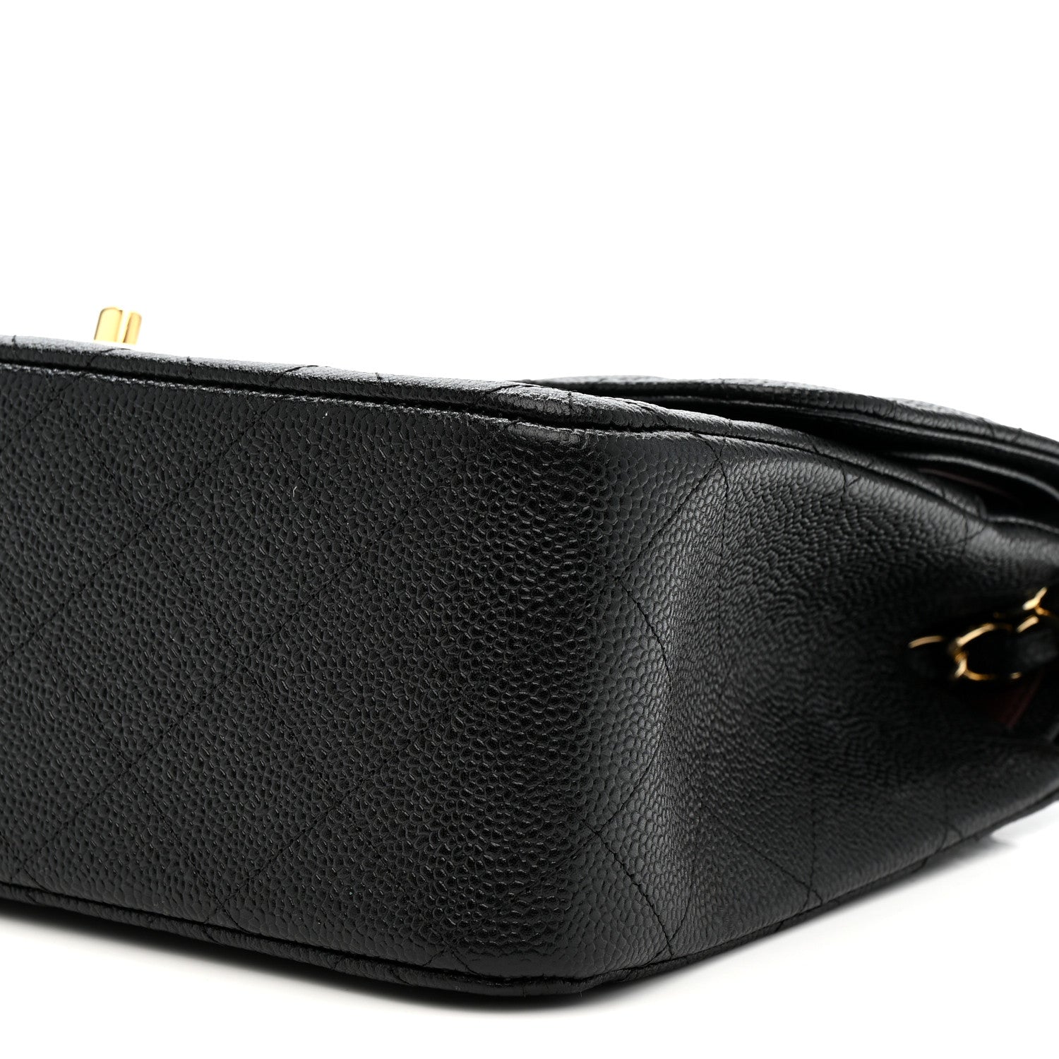 Chanel Caviar Quilted Jumbo Double Flap Black 10 of 11