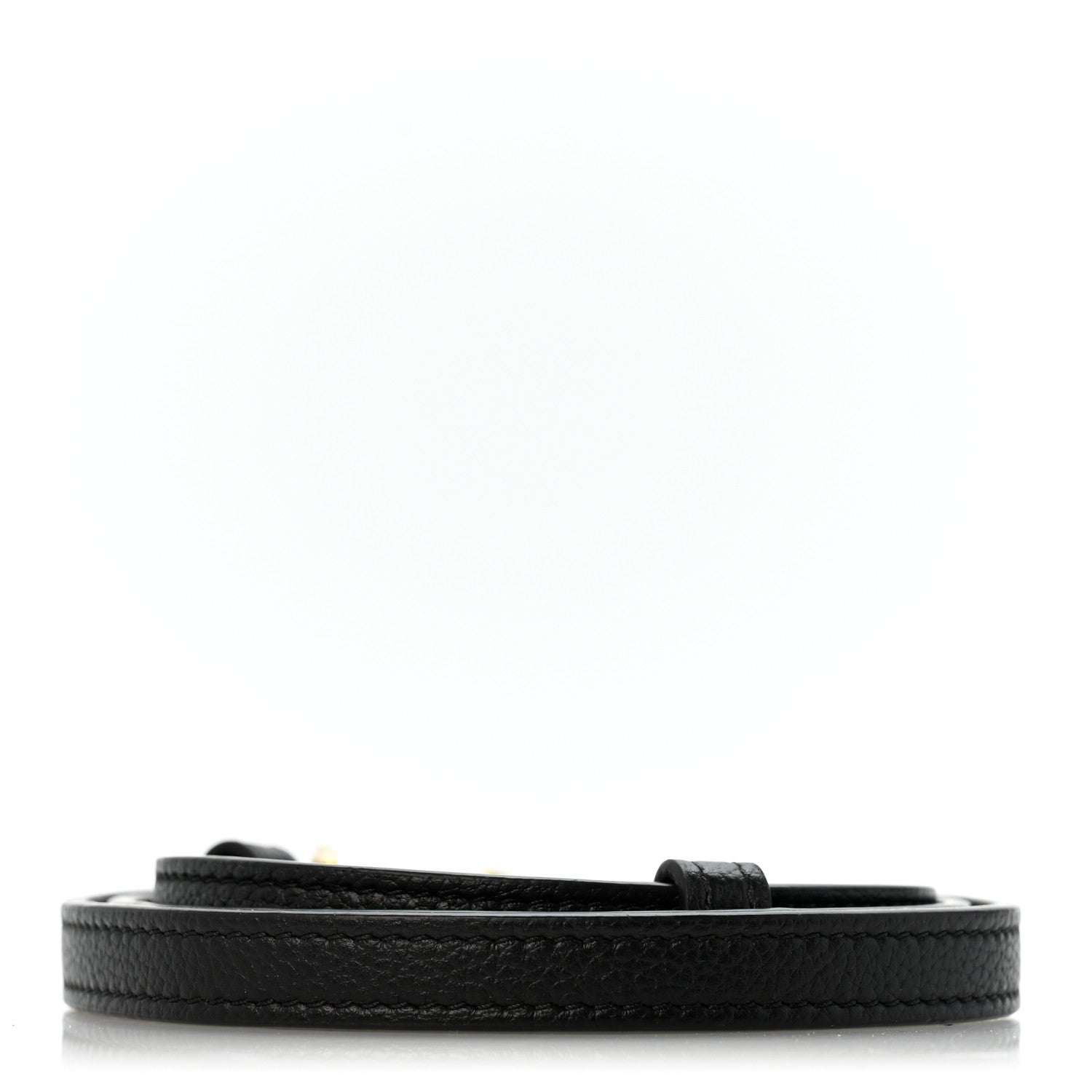 Celine Supple Grained Calfskin Adjustable Shoulder Strap Black 2 of 4