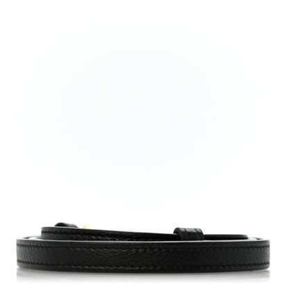 Celine Supple Grained Calfskin Adjustable Shoulder Strap Black 2 of 4