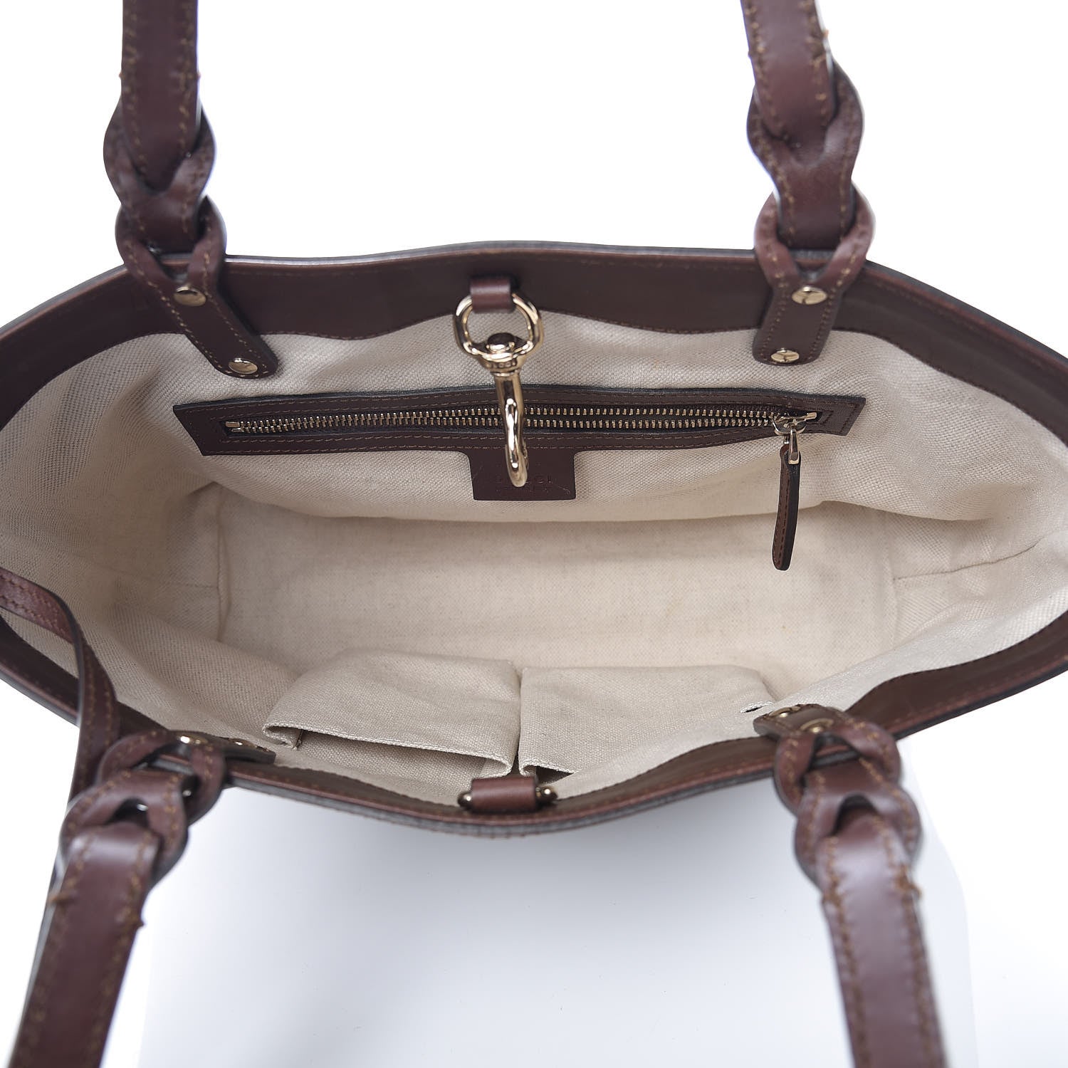 Gucci Diamante Calfskin Small Craft Tote Cuir 6 of 18