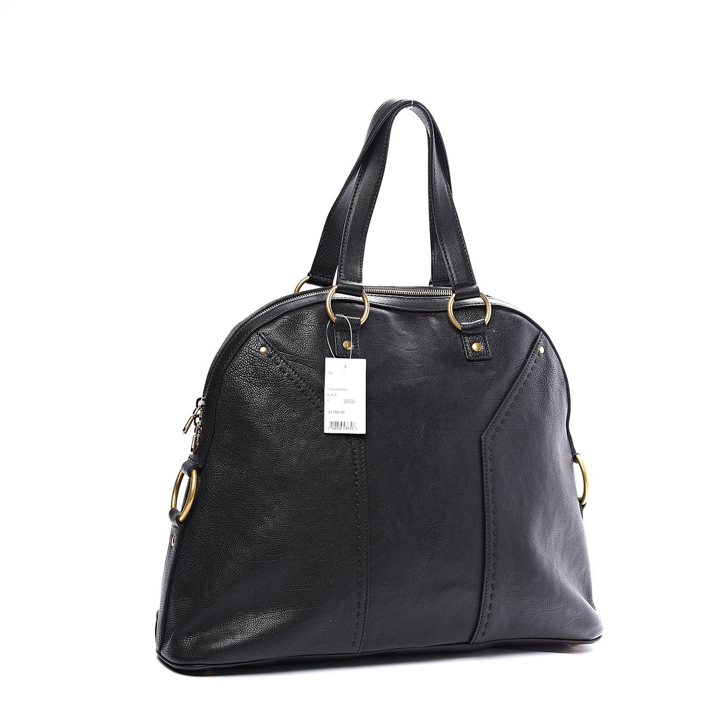 Calfskin Oversized Muse Black