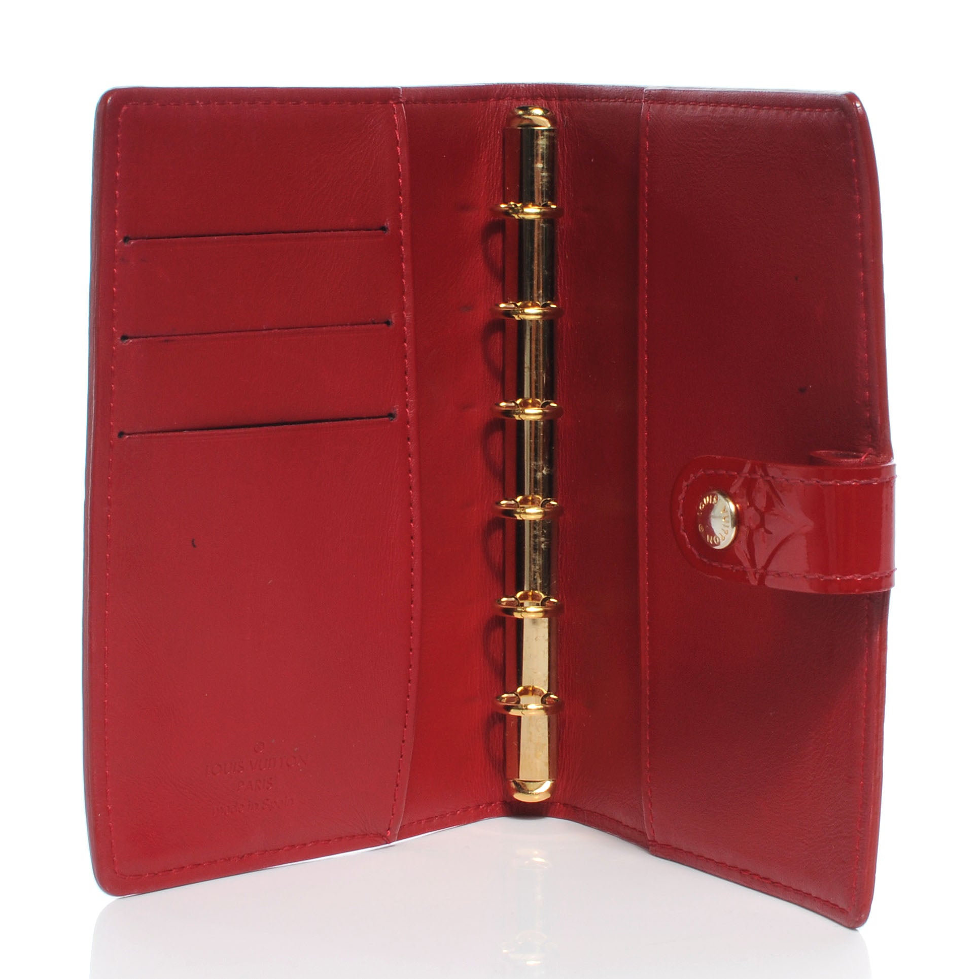 Louis Vuitton Vernis Small Ring Agenda Pomme D'Amour 4 of 8