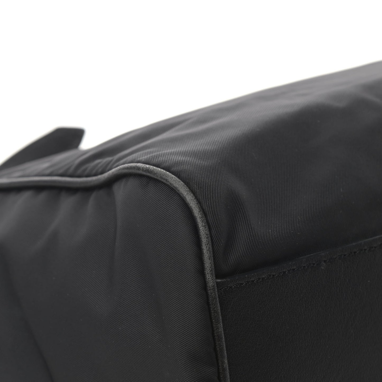 Nylon House Check Diaper Tote Black