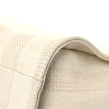 Chanel Mixed Fibers Striped Medium Deauville Tote Beige 11 of 13
