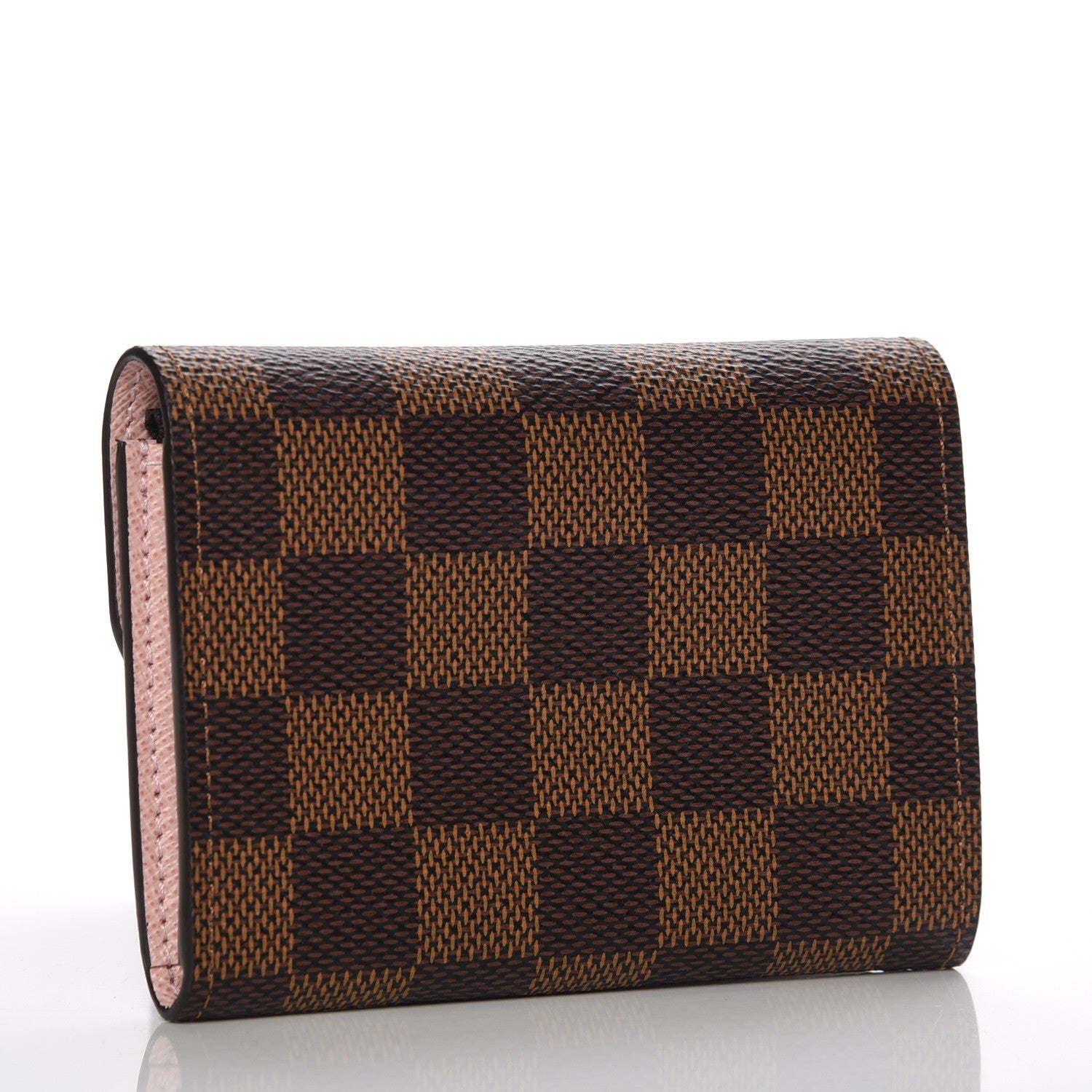 Louis Vuitton Damier Ebene Rosalie Coin Purse Rose Ballerine 3 of 7
