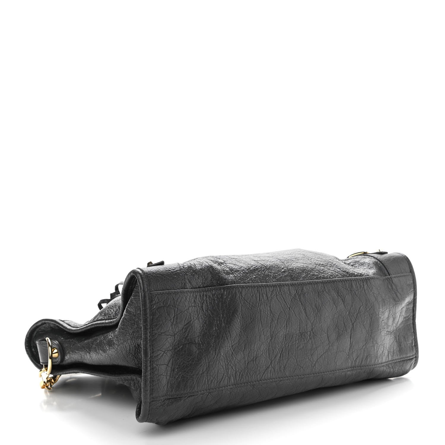 Balenciaga Agneau Classic Gold Hardware City Gris Fossile Anthracite 4 of 10