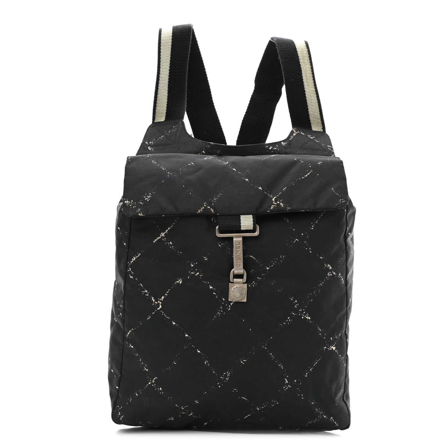 Nylon Travel Backpack Black
