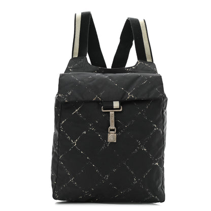 Chanel Nylon Travel Backpack Black 1 of 13