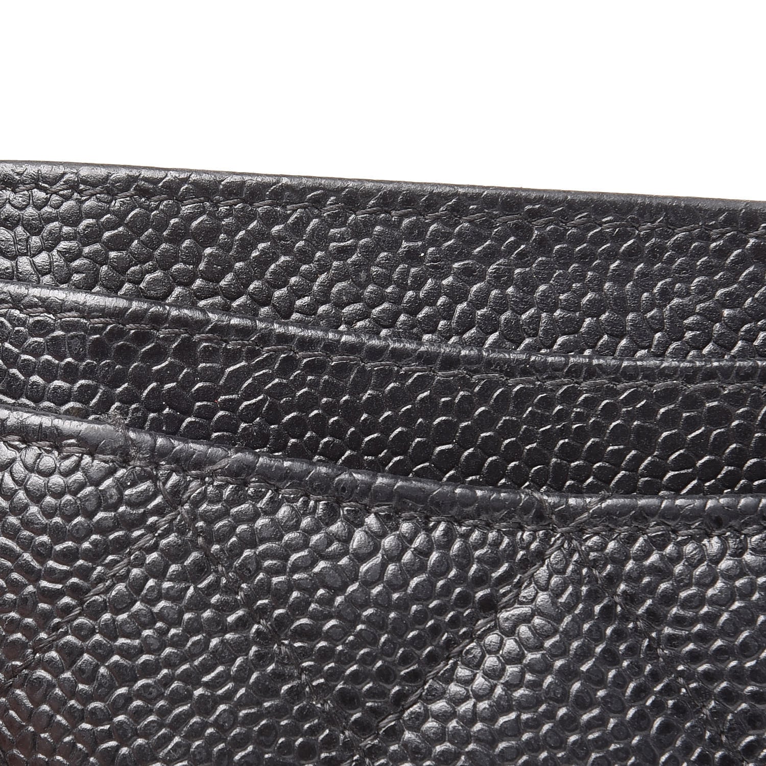 Chanel Caviar Quilted Card Holder Black 9 of 11