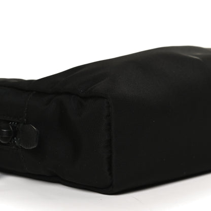 Prada Tessuto Nylon Saffiano Wristlet Black 10 of 14