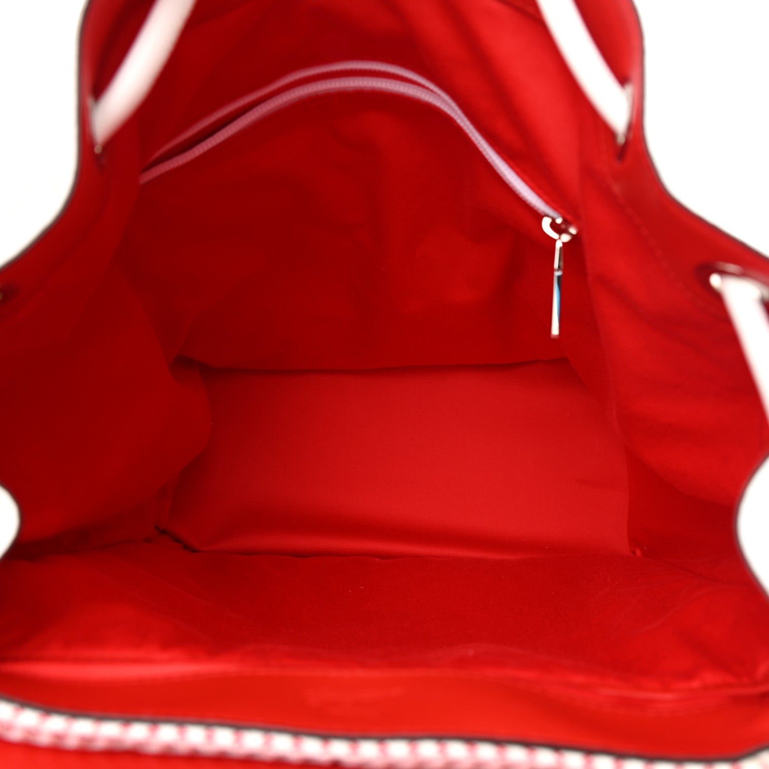 Christian Louboutin Calfskin Explorafunk Backpack Bianco Fluo Yellow 5 of 14